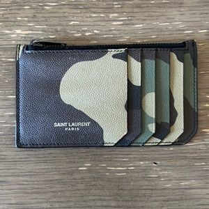Authentic Saint Laurent card/money wallet